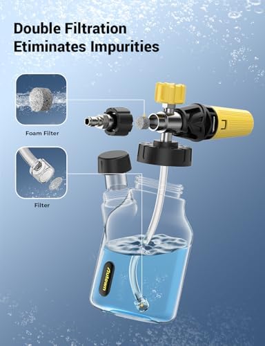 AUTOWN Foam Cannon Pressure Washer, 1/4" Quick Connect & Adjustable Nozzle - Image 5