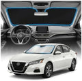 for Nissan Altima Sun Shade Windshield Cover - Custom Fit Altima Accessories 2019-2025 2026 Sunshade Foldable UV Protection & Heat Shield Sun Visor Accessories by Unknown
