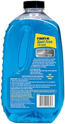 Rain-X 620073 - Car Wash Deep Cleaning, High Foam Soap Provides Spot Free Shine with No Towel Or Hand Drying Needed - Car soap for car cleaning and detailing 48 fl oz - Image 2
