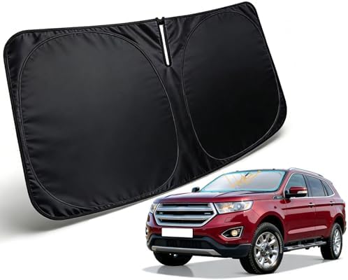 Windshield Sun Shade for 2015-2024 Ford Edge Accessories by PAIMOHO