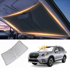 Windshield Sun Shade for Subaru Legacy Forester Outback Front Window Shades Cover for Windshield Sun Visor Protector Car Accessories by LZYYQX