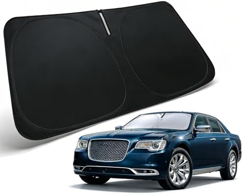 Windshield Sun Shade for 2011-2025 Chrysler 300 300c Accessories by PAIMOHO