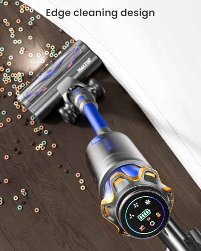 Cordless Vacuum Cleaner, Upgraded 650W 55KPA 70Mins Cordless Stick Vacuum Cleaner with Self-Standing and Touch Screen, Anti-tangle Wireless Vacumm, Vacuum Cleaners for Home/Pet Hair/Carpets/Floors - Image 3