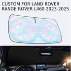 Windshield Sun Shade for Land Rover Range Rover L460 2023 2024 2025-4 Layers Sunshade Compatible with Land Rover Range Rover L460 Foldable Front Window Sunshade Sun Visor Protector Block UV Rays - Image 2