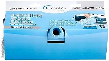 Dicor CP-SB10SQE Soft Bristle Wash Brush with Squeegee, 10-Inch - Image 2