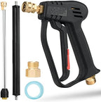 McKillans® Pressure Washer Gun Replacement M22 Inlet with Extension with 1/4” Quick Connector Coupler by McKillans