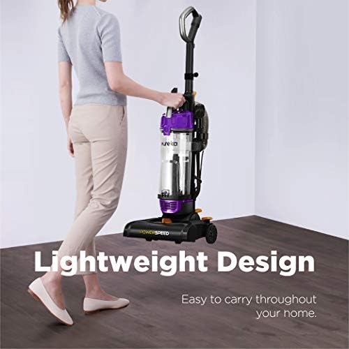 Eureka NEU182B PowerSpeed Bagless Upright Vacuum Cleaner, Purple - Image 3