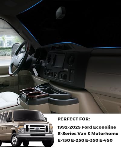 Front Windshield Sunshade fit for Ford Econoline E-Series Van 1992-2026 - Image 3