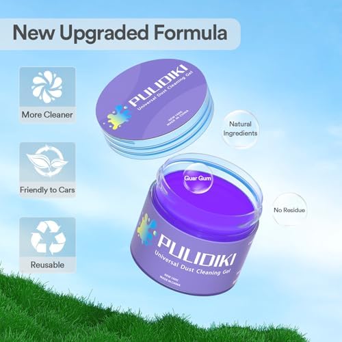 PULIDIKI Car Cleaning Gel Clean Putty Car Interior Cleaner Detailing Kit - Image 6