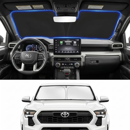 Custom Fit Windshield Sun Shade for Toyota 4Runner 2010-2026 by Unknown