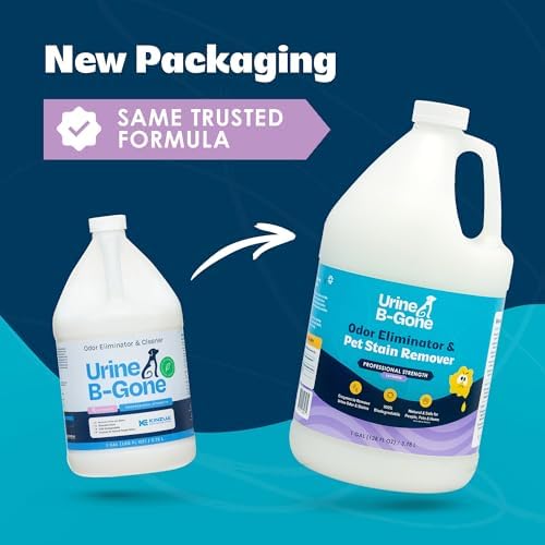 Urine B-Gone Enzyme Cleaner for Human, Cat & Dog Urine, Lavender, 1 Gallon - Image 2