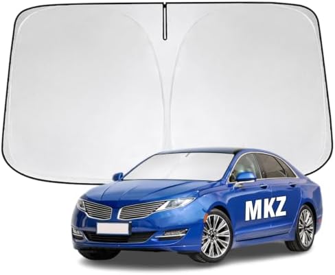 Windshield Sun Shade for Lincoln MKZ 2013-2020 Sunshade by YIZHUOMY