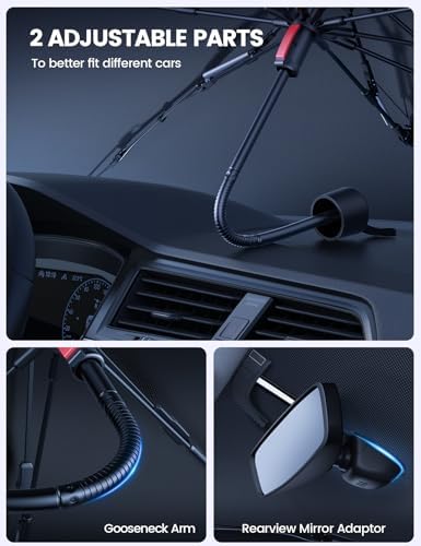 F150 2021-2025 Foldable Car Windshield Sunshade Umbrella UV Block Coating - Image 5