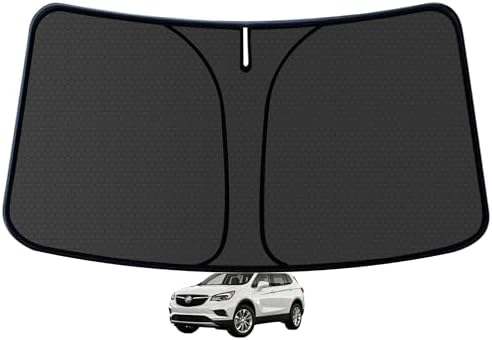 Envision Customized Windshield Sun Shade for 2021-2026 Envision (1SV/Preferred/Essence/Premium/Premium II) Front Window Sunshade Visor Protector Foldable Blocks UV Rays Keep Car Cooler Accessories by aatoppus