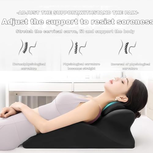 Sweet Spot Pillow (Chiro Monk Couple Pillow): 27° Ergonomic Contoured, Multi-Functional Memory Foam Lounger Cushion Back Support,Green - Image 3