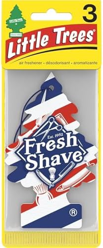Little Trees Car Air Freshener 6-Pack (Fresh Shave) - Image 2