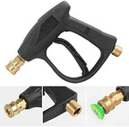 Sooprinse High Pressure Washer Gun,3000 PSI Max with 5 Color Quick Connect Nozzles M22-14 Hose Connector 3.0 TIP - Image 4