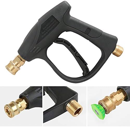 Sooprinse High Pressure Washer Gun,3000 PSI Max with 5 Color Quick Connect Nozzles M22-14 Hose Connector 3.0 TIP - Image 4