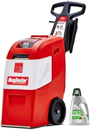 Rug Doctor Mighty Pro X3 Commercial Carpet Cleaner with Pet Cleaner Pack by RugDoctor