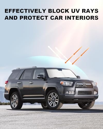 Foldable Front Windshield Sunshade fit for Toyota 4Runner 2010-2026 - Image 6