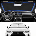 Windshield Sun Shade for Lexus is IS300/IS350/IS500/IS250/IS200t 2014-2026 by Unknown