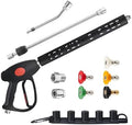 M MINGLE High Pressure Washer Gun with Extension Wand & 30° Curved Rod by MMINGLE