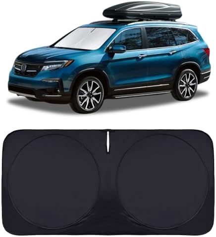 Sun Shade for Honda Pilot 2016-2025 2026 Sunshades Windshield Cover by INSAUTO