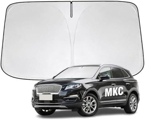 Windshield Sun Shade for Lincoln MKC 2015-2019 Sunshade by YIZHUOMY
