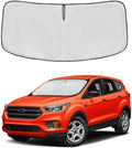 Windshield Sun Shade for Ford Escape 2013-2019 Front Window Shade Custom Fit Escape Accessories Sun Visor Foldable Shade Blocks UV Rays Summer Must Have Car Accessories by AuyNeas