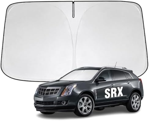 Windshield Sun Shade for Cadillac SRX 2010-2016 Sunshade by YIZHUOMY