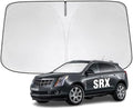 Windshield Sun Shade for Cadillac SRX 2010-2016 Sunshade by YIZHUOMY