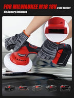 Cordless Car Polisher for Car Detailing Compatible, Red - Image 2