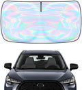 Windshield Sun Shade for Toyota Corolla Cross 2022-2025 2026-4 Layers Sunshade Compatible with Toyota Corolla Cross Foldable Front Window Sunshade Sun Visor Protector Block UV Rays Keep Car Cooler by Unknown