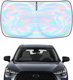 Windshield Sun Shade for Toyota Corolla Cross 2022-2025 2026-4 Layers Sunshade Compatible with Toyota Corolla Cross Foldable Front Window Sunshade Sun Visor Protector Block UV Rays Keep Car Cooler by Unknown