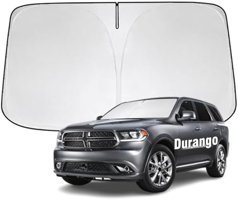 Windshield Sun Shade for Dodge Durango 2011-2026 Sunshade by YIZHUOMY