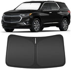 Windshield Sun Shade for Che-vrolet/Chevy Traverse 2018-2026 Compatible Accessories-4 Layers Foldable Design Sunblocker Protects from Sun Rays & Heat Damage by Unknown