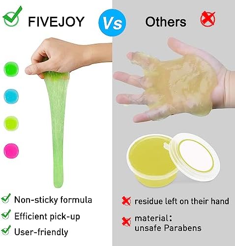 Car Cleaning Gels 4-Pack, Car Cleaning Putty Universal Auto Detailing Tools Car Interior Cleaner, Dust Cleaning Slime, Car Accessories for Car Vents & Keyboards, Clean Supplies– 320g (2.8oz/pcs) - Image 5