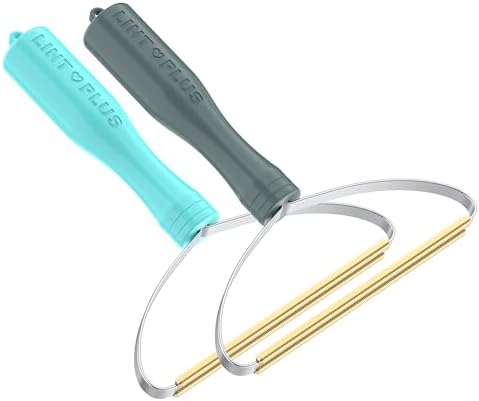 LINTPLUS Pet Hair Remover Carpet x2 & Lint Root Cleaner Pro Pet Hair Remover by LINTPLUS,Special Pet Hair Removal Tool Multi Fabric Edge and Carpet Rake for Couch, Pet Towers and Rugs by LINTPLUS