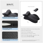 Sweet Spot Pillow for Couples, 27 Degree Couples Pillow for All Postures Wedge Pillow, Multi-Position Support for Sitting & Lying,Support Anti-Slip Waterproof Cover with Replaceable Design (Blue) - Image 6
