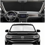 Custom Fit Windshield Sun Shade for Volkswagen VW Atlas 2018-2026 by Unknown