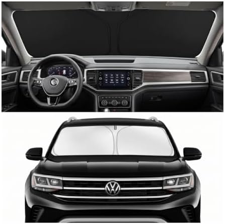 Custom Fit Windshield Sun Shade for Volkswagen VW Atlas 2018-2026 by Unknown