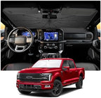 for Windshield Sunshade Umbrella for 2021-2026 Ford F-150, Custom Fit Windshield Sun Protector Cover, 6-Layer Heat-Resistant Fabric, Ultra-Strong Fiberglass Frame (for 2021-2026 Ford F150) by BSTW