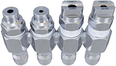 Jariko Jrod Pressure Washer Nozzle 5-6 GPM - High Pressure Hose J Rod - 1/4" Quick Connect for Soft Wash System - 4 Way 4 Tip Nozzle - Accessories by Jariko