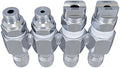 Jariko Jrod Pressure Washer Nozzle 5-6 GPM - High Pressure Hose J Rod - 1/4" Quick Connect for Soft Wash System - 4 Way 4 Tip Nozzle - Accessories by Jariko
