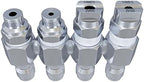 Jariko Jrod Pressure Washer Nozzle 5-6 GPM - High Pressure Hose J Rod - 1/4" Quick Connect for Soft Wash System - 4 Way 4 Tip Nozzle - Accessories by Jariko