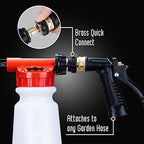 Suds Lab F3 Car Cleaning Foam Gun, Adjustable Foam Nozzle, Garden Hose - Image 4