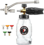 Tool Daily Pressure Washer Foam Cannon with Dual Connector, 1 Liter by ToolDaily