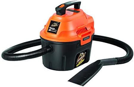 Armor All, AA255, 2.5 Gallon 2 Peak HP Wet/Dry Utility Shop Vacuum, Orange by ArmorAll