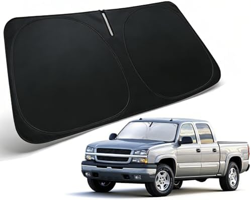 Sun Shade for 1999-2006 Chevrolet Chevy Silverado/GMC Sierra Shield by PAIMOHO