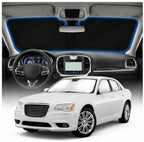 for Chrysler 300 300C Sun Shade Windshield Cover - Custom Fit 300 300C Accessories 2011-2024 2025 Sunshade Foldable UV Protection & Heat Shield Sun Visor Accessories by Unknown